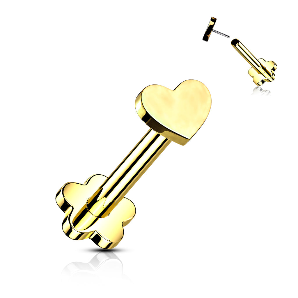 Tiny Heart (Gold or Gunmetal)