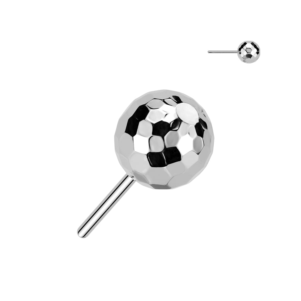 3mm Mirrorball Studs (Gold, Steel)